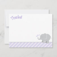 Bébé éléphant gris pourpre moderne Shower