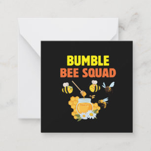 Carte De Correspondance Beekeeper Art Bumble Bee Squad 2