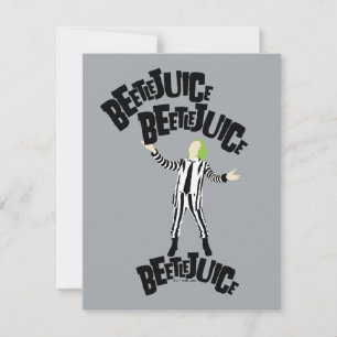 Carte De Correspondance Beetlejus Beetlejus Beetlejus