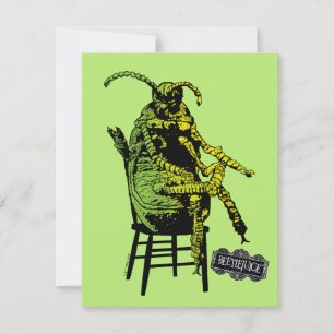 Carte De Correspondance Beetlejus   Le dendroctone en fauteuil