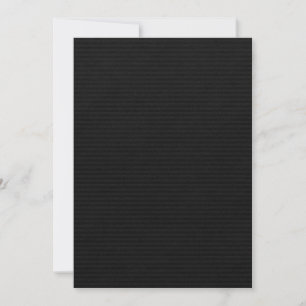 Carte De Correspondance Boîtier décoré en papier noir