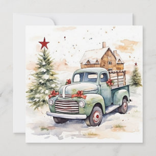 Carte De Correspondance "Bonnes Fêtes : Messages d'amour sincères"