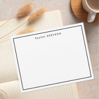 Bordure de nom blanc noir