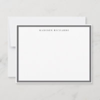 Bordure gris foncé de base personnalisée