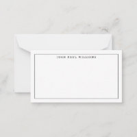 Bordure mince classique simple professionnelle