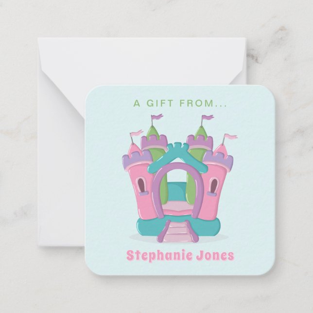 Carte De Correspondance Bounce House Party (Devant)