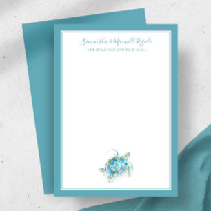 Carte De Correspondance Bouteille marine Stationery personnalisée pour les