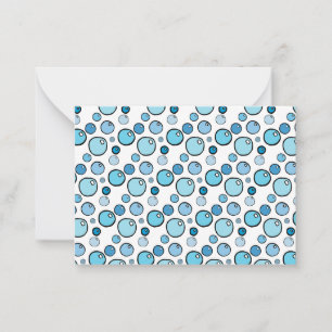 Carte De Correspondance Bubbles