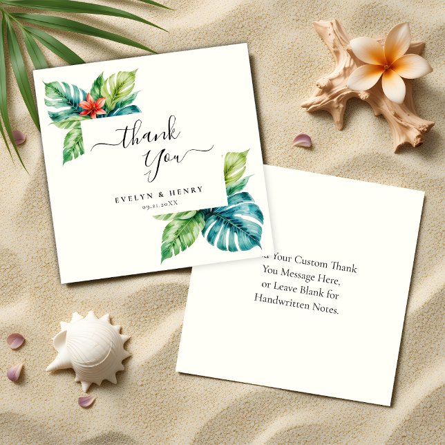 Carte De Correspondance Budget Aquarelle Merci Mariage (Créateur téléchargé)