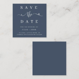 Carte De Correspondance BUDGET Mariage Minimaliste Enregistrer La Date Inv