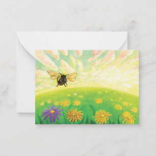 Carte De Correspondance Bumblebee sur l'Horizon