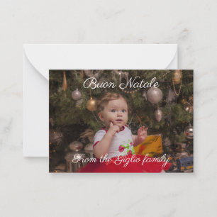 Carte De Correspondance Buon natale