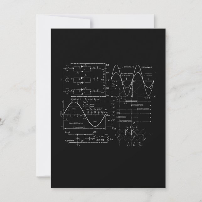 Carte De Correspondance Cadeau unique d'ingénieur électricien électricien (Devant)