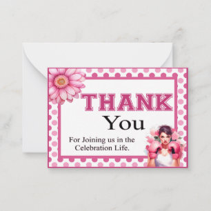 Carte De Correspondance Cancer du sein rose et relativement floral