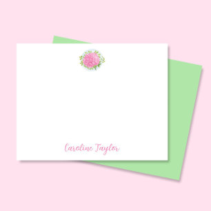 Carte De Correspondance Carnation rose Janvier Fleur de naissance