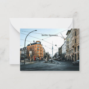 Carte De Correspondance Centre-ville de Berlin, Allemagne photo
