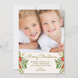 Carte De Correspondance Cérémonie traditionnelle de Noël - Une photo