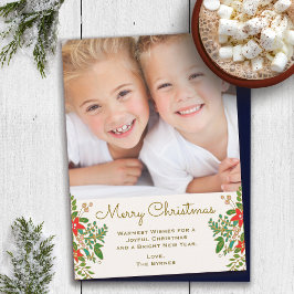 Carte De Correspondance Cérémonie traditionnelle de Noël - Une photo