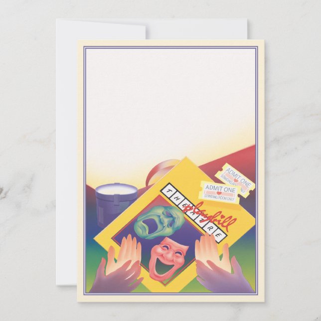 Carte De Correspondance Chambre à vue uniquement (Devant)