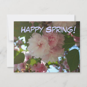 Carte De Correspondance Cherry Tree I Spring Floral