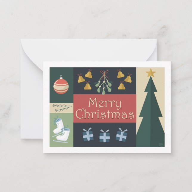 Carte De Correspondance Christmas card (Devant)