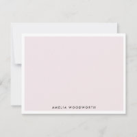 Clair Rose Blanc Élégant Classique Luxe Minimalist