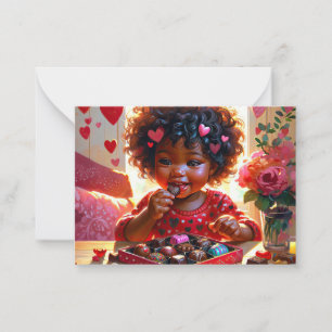 Carte De Correspondance Classe afro-américaine Valentine's Cards