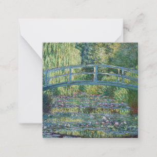 Carte De Correspondance Claude Monet - Harmonie verte