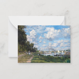 Carte De Correspondance Claude Monet - Le Bassin à Argenteuil