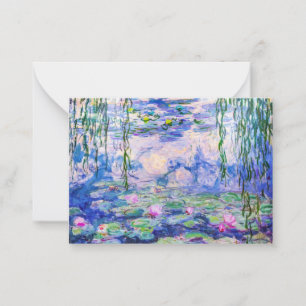 Carte De Correspondance Claude Monet - Nymphéas / Water Lilies 1919