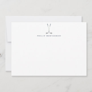 Carte De Correspondance Clubs de golf personnalisés