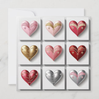 Carte De Correspondance Collection Coeur #1 Élégance