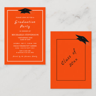 Carte De Correspondance Concevez vos cartons d'invitation de fin d'études