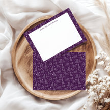 Constellations de chiens blancs Monogramme de prun