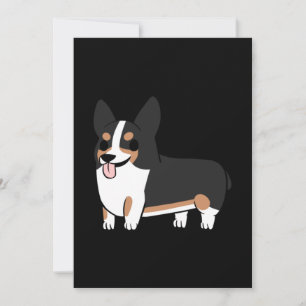 Carte De Correspondance Corgi tricolore