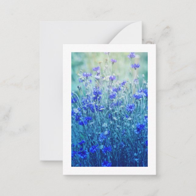 Carte De Correspondance Cornfleurs (Devant)