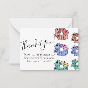 Carte De Correspondance Cravate de pièce à cheveux coloré Magasin de remer