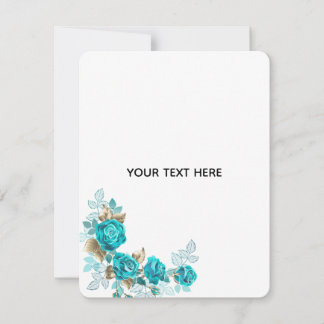 Carte De Correspondance Créez Votre Propre Élégant Blanc