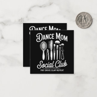 Carte De Correspondance Dance Mom Social Club Mommy