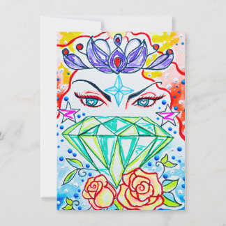 Carte De Correspondance Déesse du Chakra