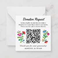 Demande de don de broderie mexicaine