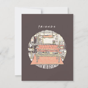 Carte De Correspondance Dessin de Chillin avec AMIS™