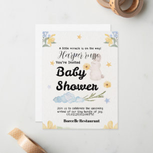 Carte De Correspondance Douces Débuts Collection de Baby Shower