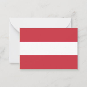 Carte De Correspondance Drapeau autrichien