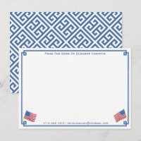Du Bureau De | Classic USA Drapeau personnalisé N