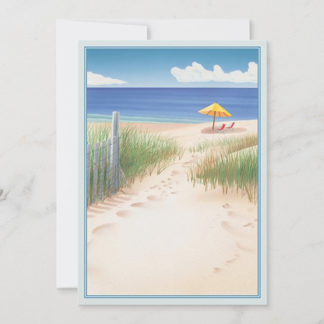 Carte De Correspondance Dune © (Devant)