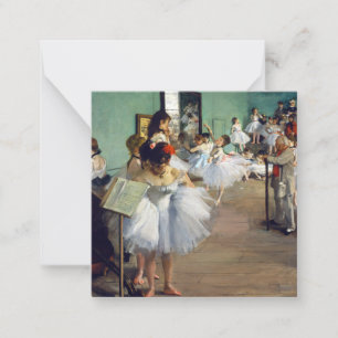 Carte De Correspondance Edgar Degas - Classe Danse