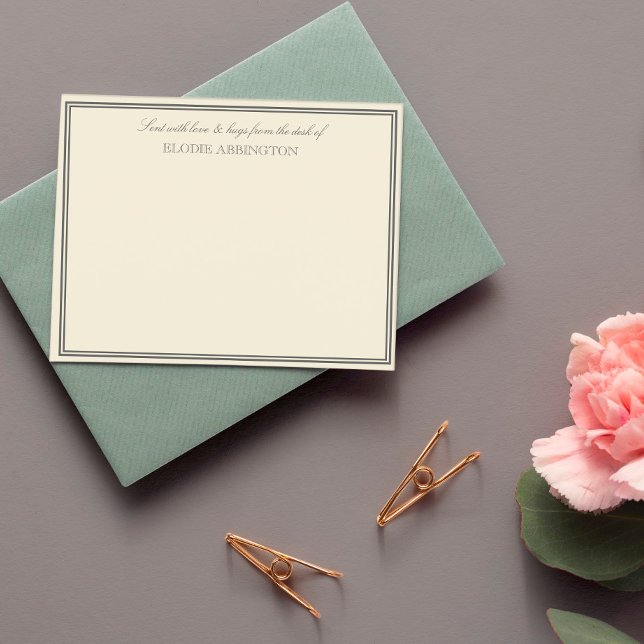 Carte De Correspondance Élégant Éclairage Envoyé Avec Amour & Hugs (Créateur téléchargé)