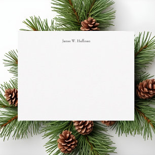 Carte De Correspondance Élégant Simple Professionnel