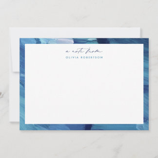 Carte de correspondance en papier à lettres d'art 